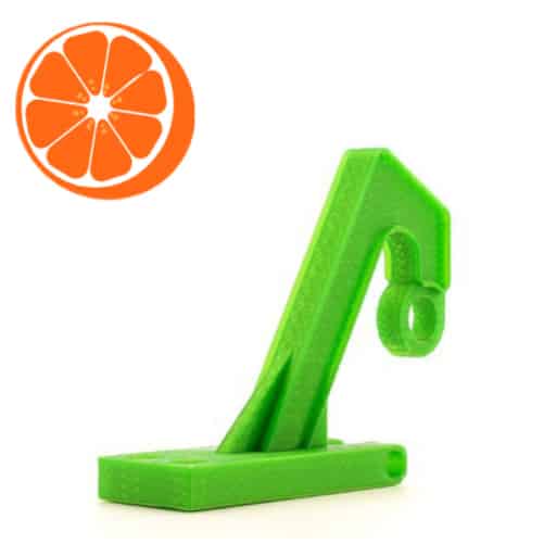 PETG 3d print voorbeeld Hot Orange 3D